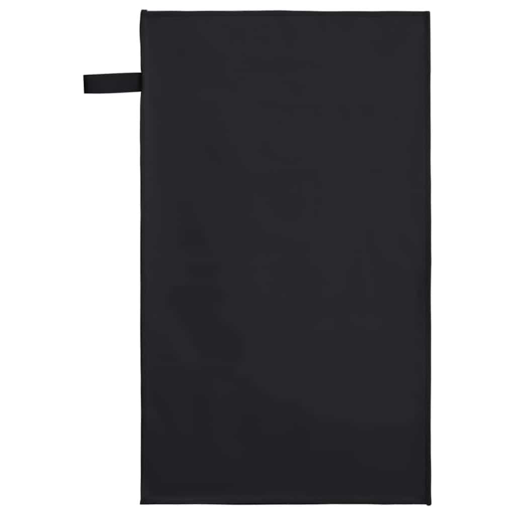 Sporthanddoeken 2 pcs Zwart 50 x 30 cm Polyester en polyamide is nu te koop bij PeponiXL, paradijselijk wonen!