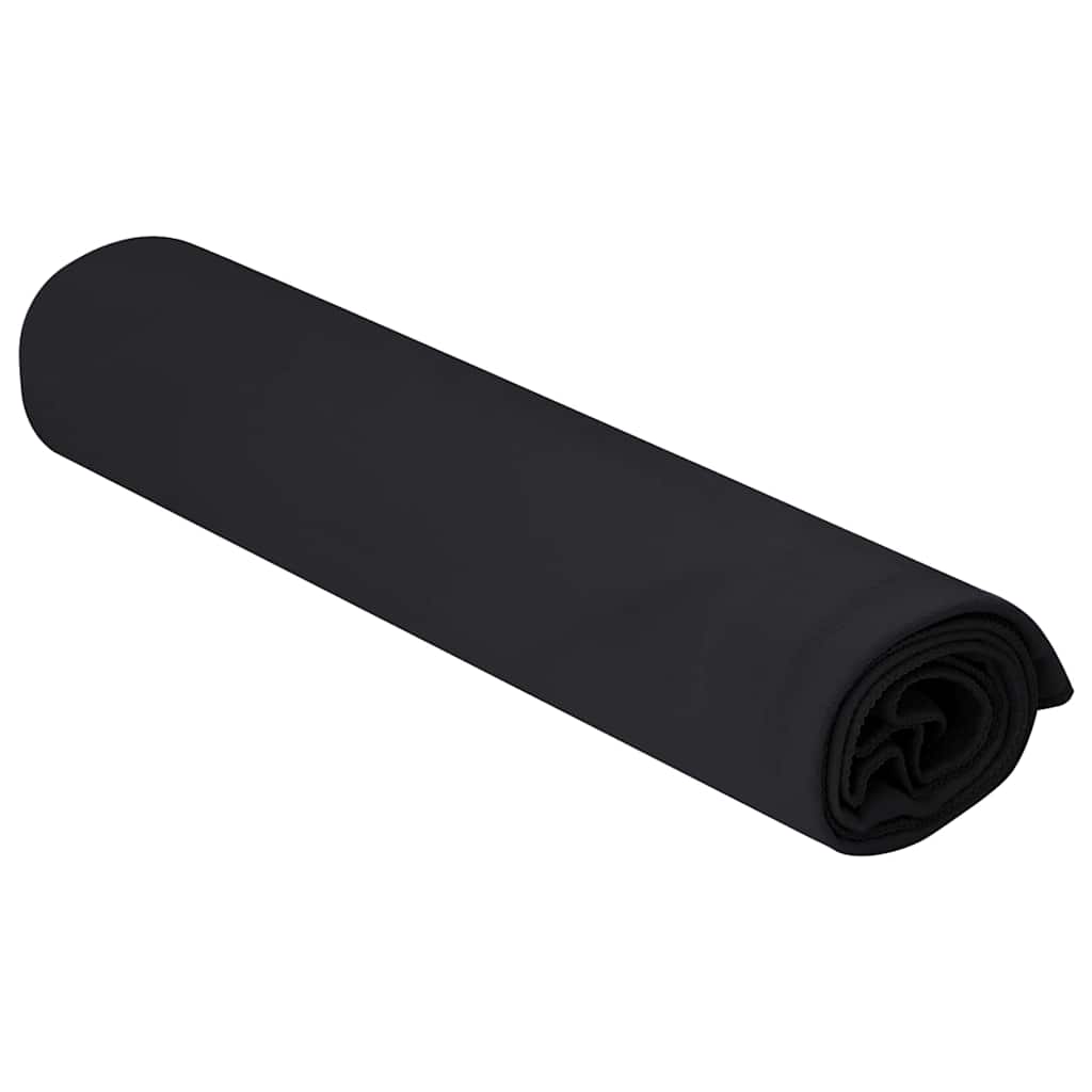 Sporthanddoeken 2 pcs Zwart 100 x 50 cm Polyester en polyamide is nu te koop bij PeponiXL, paradijselijk wonen!