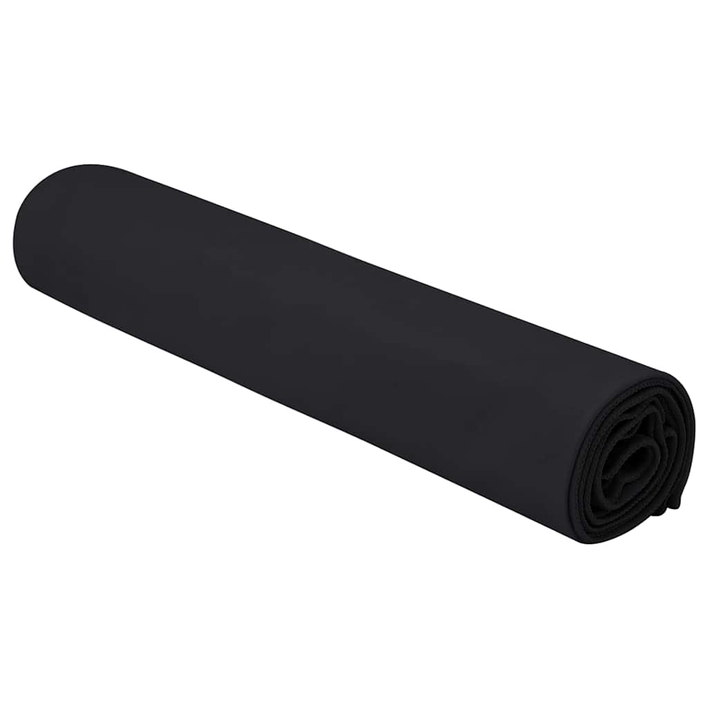 Sporthanddoeken 2 pcs Zwart 140 x 70 cm Polyester en polyamide is nu te koop bij PeponiXL, paradijselijk wonen!