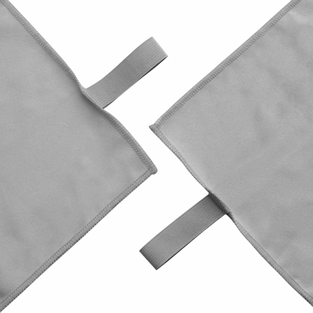 Sporthanddoeken 2 pcs Donkergrijs 50 x 30 cm is nu te koop bij PeponiXL, paradijselijk wonen!