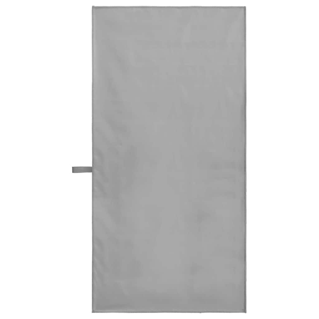 Sporthanddoeken 2 pcs Donkergrijs 100 x 50 cm is nu te koop bij PeponiXL, paradijselijk wonen!