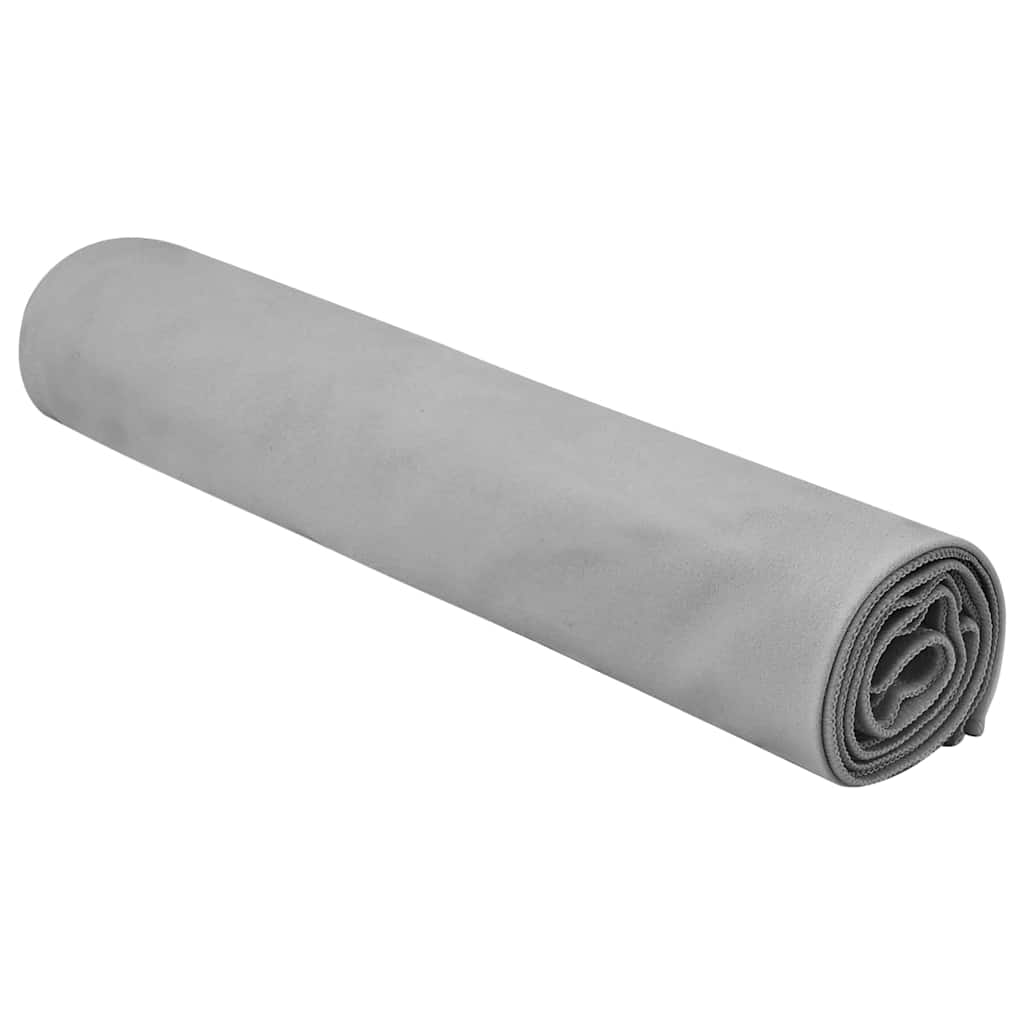 Sporthanddoeken 2 pcs Donkergrijs 140 x 70 cm is nu te koop bij PeponiXL, paradijselijk wonen!