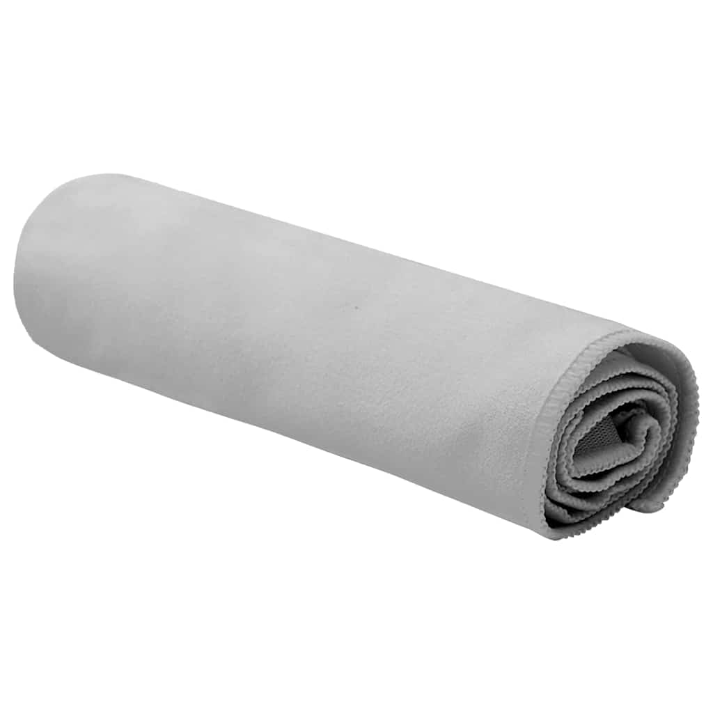 Sporthanddoeken 2 pcs Grijs 50 x 30 cm Polyester en polyamide is nu te koop bij PeponiXL, paradijselijk wonen!