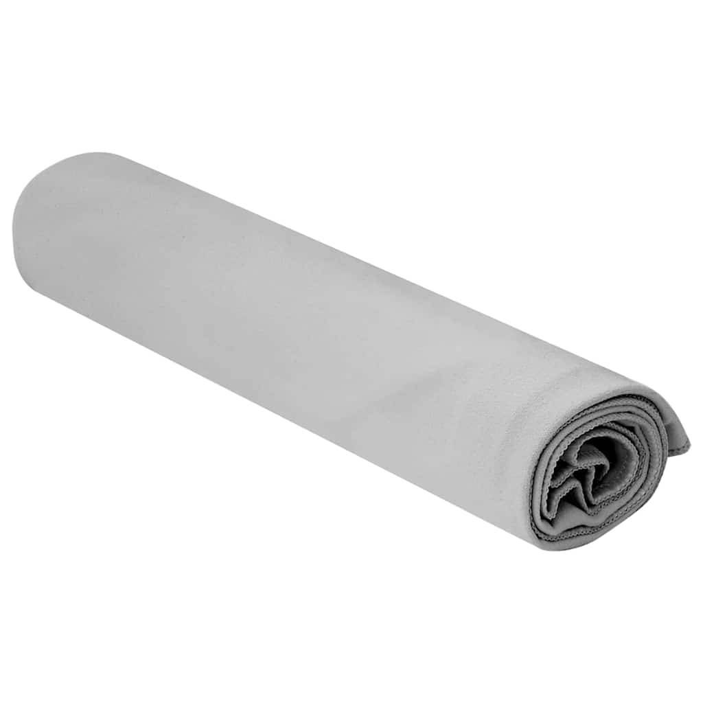 Sporthanddoeken 2 pcs Grijs 100 x 50 cm Polyester en polyamide is nu te koop bij PeponiXL, paradijselijk wonen!
