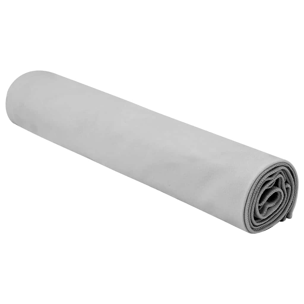 Sporthanddoeken 2 pcs Grijs 140 x 70 cm Polyester en polyamide is nu te koop bij PeponiXL, paradijselijk wonen!