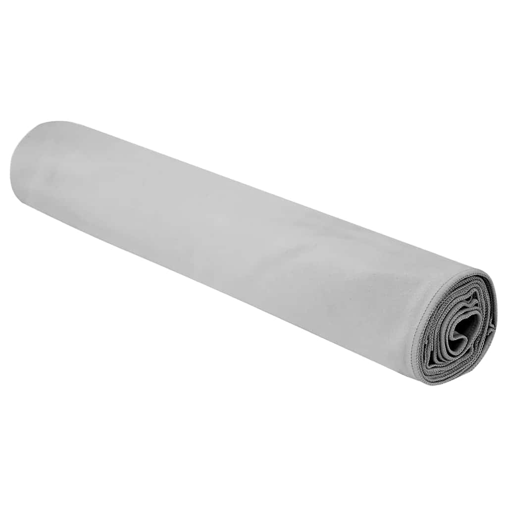 Sporthanddoeken 2 pcs Grijs 180 x 90 cm Polyester en polyamide is nu te koop bij PeponiXL, paradijselijk wonen!