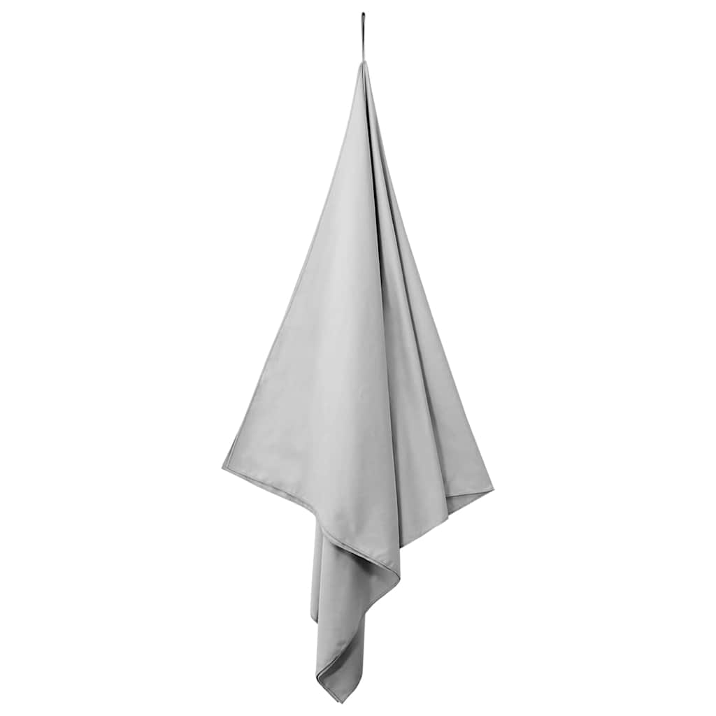 Sporthanddoeken 2 pcs Grijs 180 x 90 cm Polyester en polyamide is nu te koop bij PeponiXL, paradijselijk wonen!