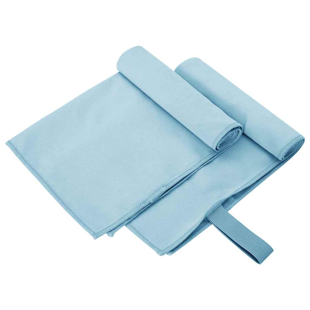 Sporthanddoeken 2 pcs Blauw 50 x 30 cm Polyester en polyamide is nu te koop bij PeponiXL, paradijselijk wonen!