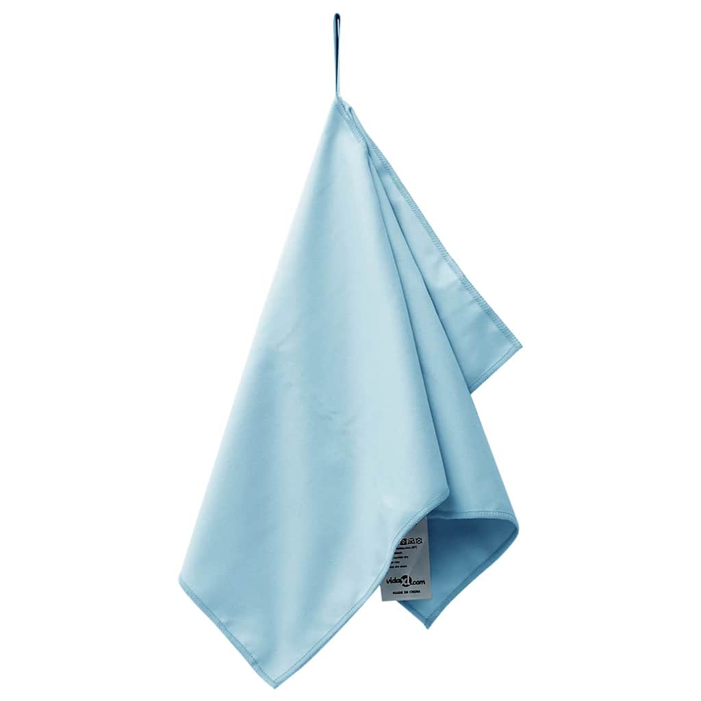 Sporthanddoeken 2 pcs Blauw 50 x 30 cm Polyester en polyamide is nu te koop bij PeponiXL, paradijselijk wonen!