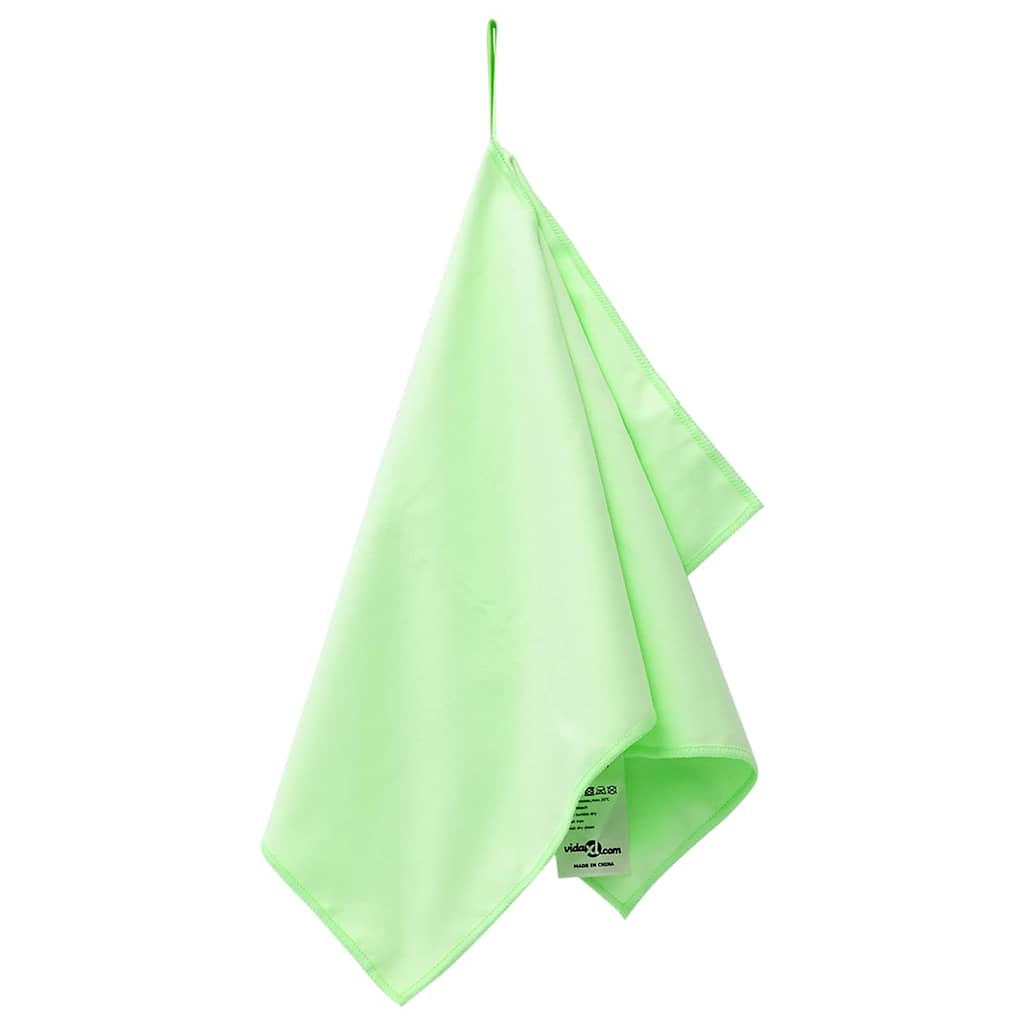 Sporthanddoeken 2 pcs Groen 50 x 30 cm Polyester en polyamide is nu te koop bij PeponiXL, paradijselijk wonen!