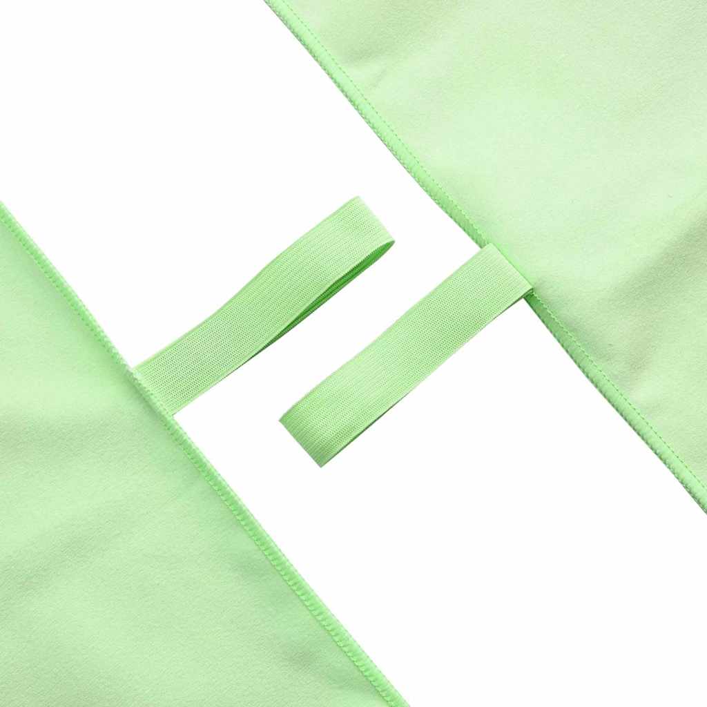 Sporthanddoeken 2 pcs Groen 100 x 50 cm Polyester en polyamide is nu te koop bij PeponiXL, paradijselijk wonen!