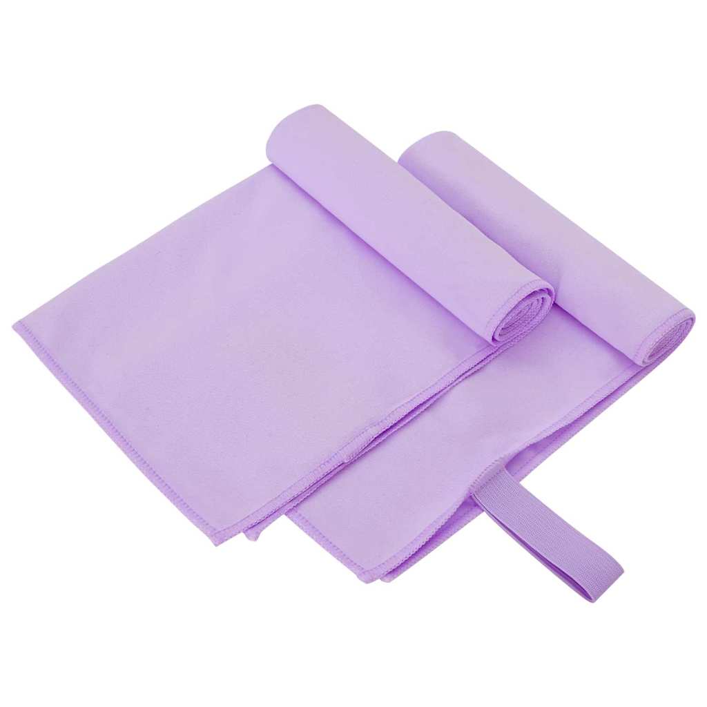 Sporthanddoeken 2 pcs Paars 50 x 30 cm Polyester en polyamide is nu te koop bij PeponiXL, paradijselijk wonen!