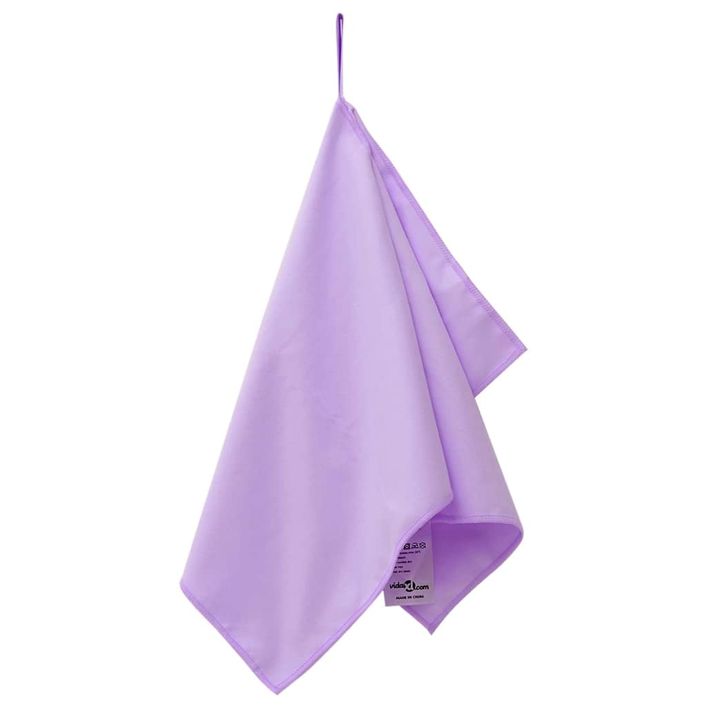 Sporthanddoeken 2 pcs Paars 50 x 30 cm Polyester en polyamide is nu te koop bij PeponiXL, paradijselijk wonen!