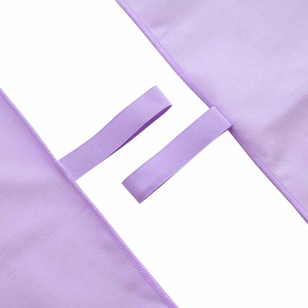 Sporthanddoeken 2 pcs Paars 140 x 70 cm Polyester en polyamide is nu te koop bij PeponiXL, paradijselijk wonen!