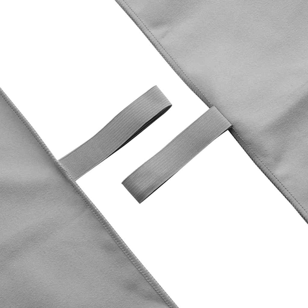Set van Sporthanddoeken 2 pcs Donkergrijs Stof is nu te koop bij PeponiXL, paradijselijk wonen!