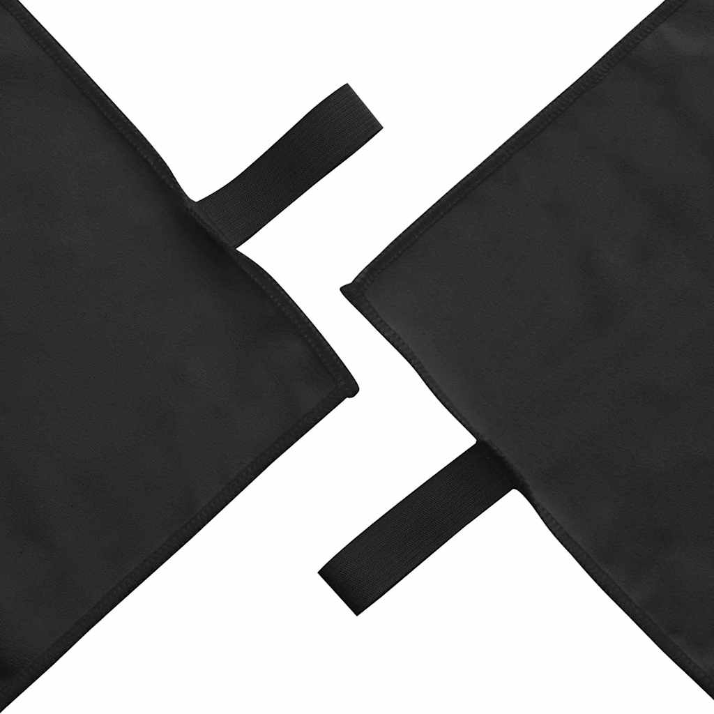 Set van Sporthanddoeken 3 pcs Zwart Polyester en Polyamide is nu te koop bij PeponiXL, paradijselijk wonen!