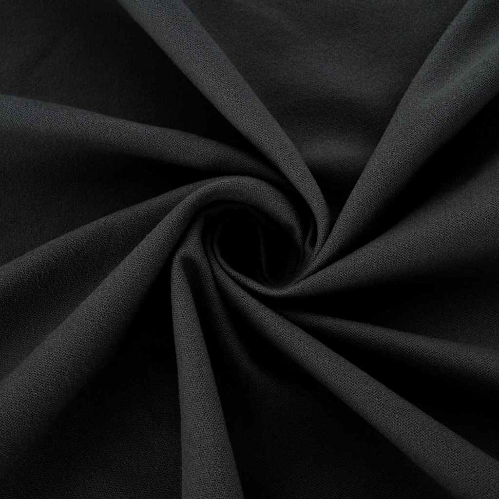 Buiten Stoel Handdoeken 2 pcs Zwart 130 x 60 cm is nu te koop bij PeponiXL, paradijselijk wonen!