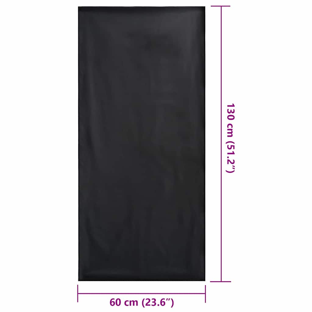 Buiten Stoel Handdoeken 2 pcs Zwart 130 x 60 cm is nu te koop bij PeponiXL, paradijselijk wonen!