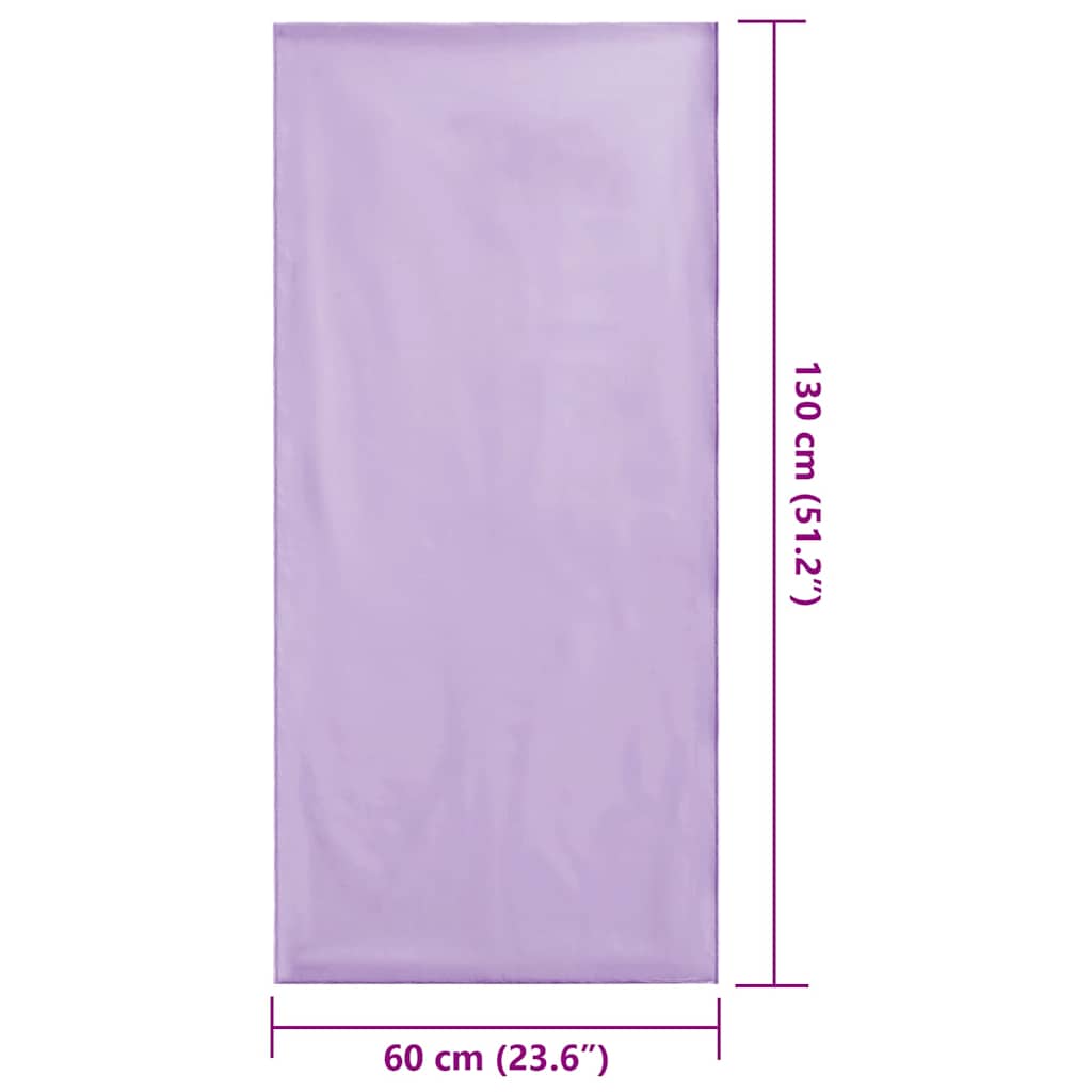 Buiten Stoel Handdoeken 2 pcs Paars 130 x 60 cm is nu te koop bij PeponiXL, paradijselijk wonen!