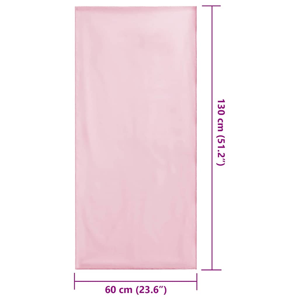 Buiten Stoel Handdoeken 2 pcs Roze 130 x 60 cm is nu te koop bij PeponiXL, paradijselijk wonen!