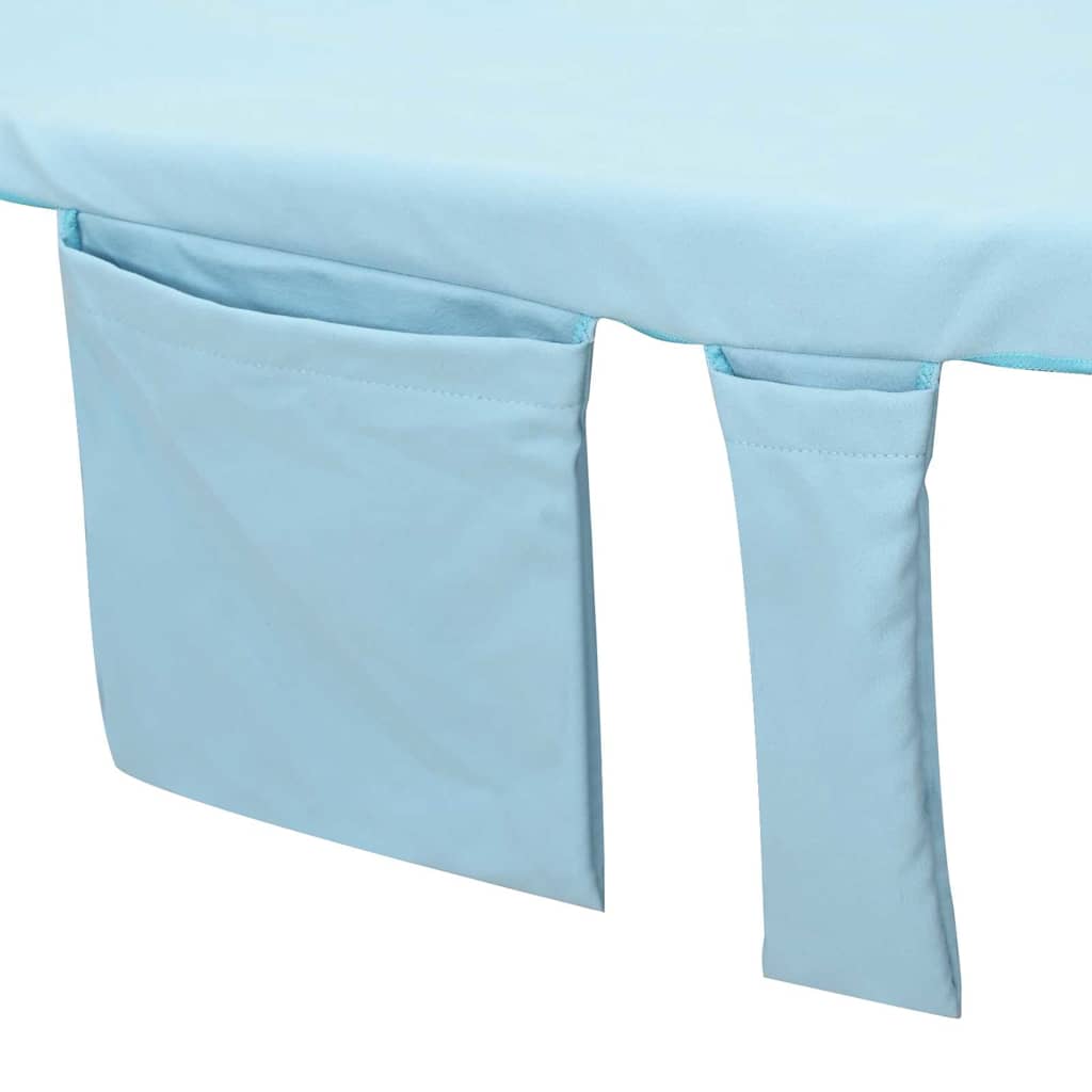 Ligbedhanddoeken 2 pcs Blauw 210 x 75 cm Polyester en Polyamide is nu te koop bij PeponiXL, paradijselijk wonen!