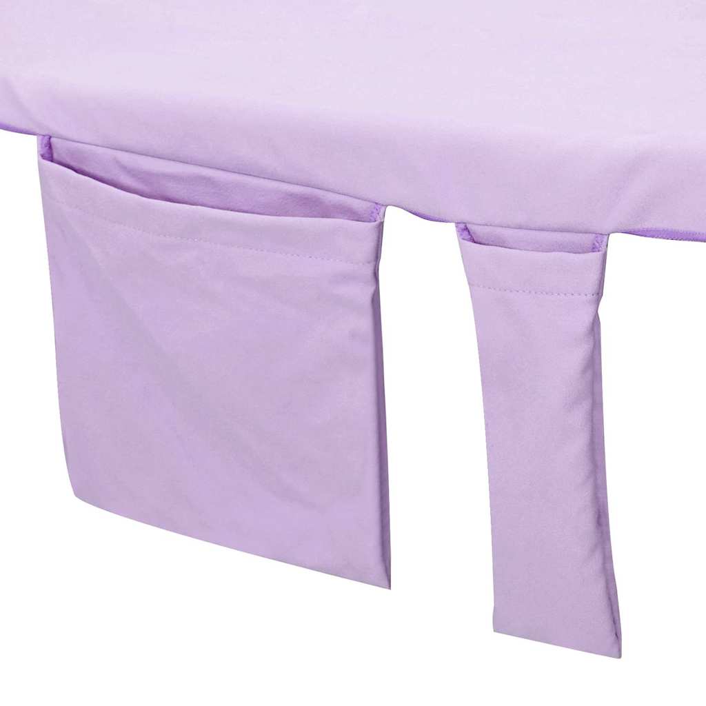 Ligbedhanddoeken 2 pcs Paars 210 x 75 cm Polyester en Polyamide is nu te koop bij PeponiXL, paradijselijk wonen!