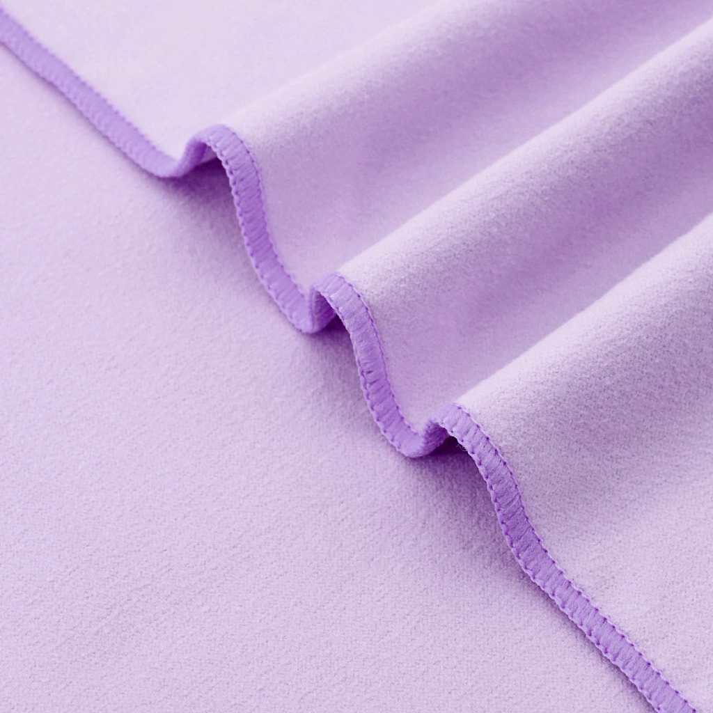 Ligbedhanddoeken 2 pcs Paars 210 x 75 cm Polyester en Polyamide is nu te koop bij PeponiXL, paradijselijk wonen!