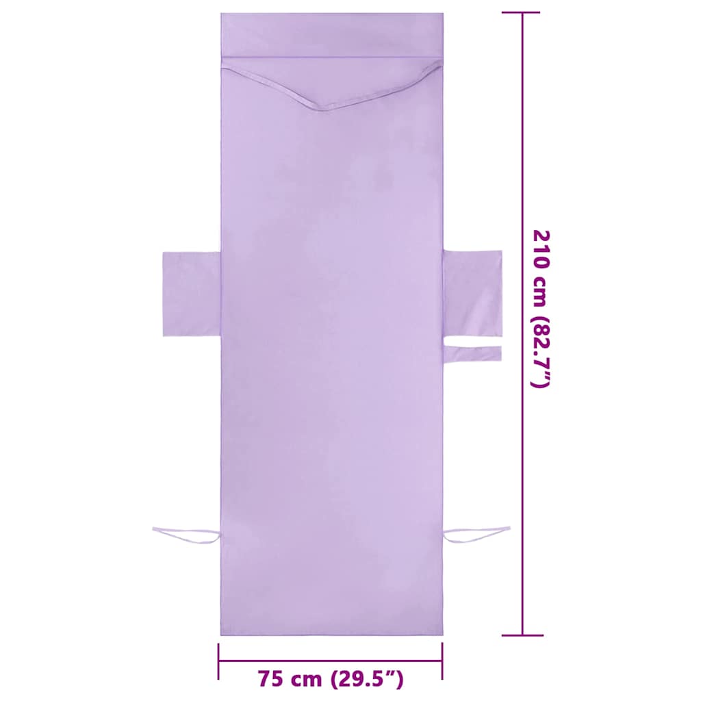 Ligbedhanddoeken 2 pcs Paars 210 x 75 cm Polyester en Polyamide is nu te koop bij PeponiXL, paradijselijk wonen!