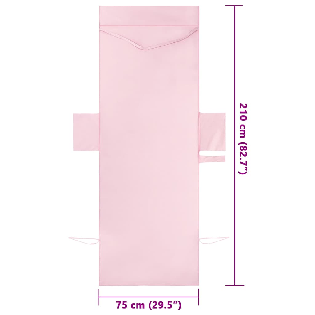Ligbedhanddoeken 2 pcs Roze 210 x 75 cm Polyester en Polyamide is nu te koop bij PeponiXL, paradijselijk wonen!