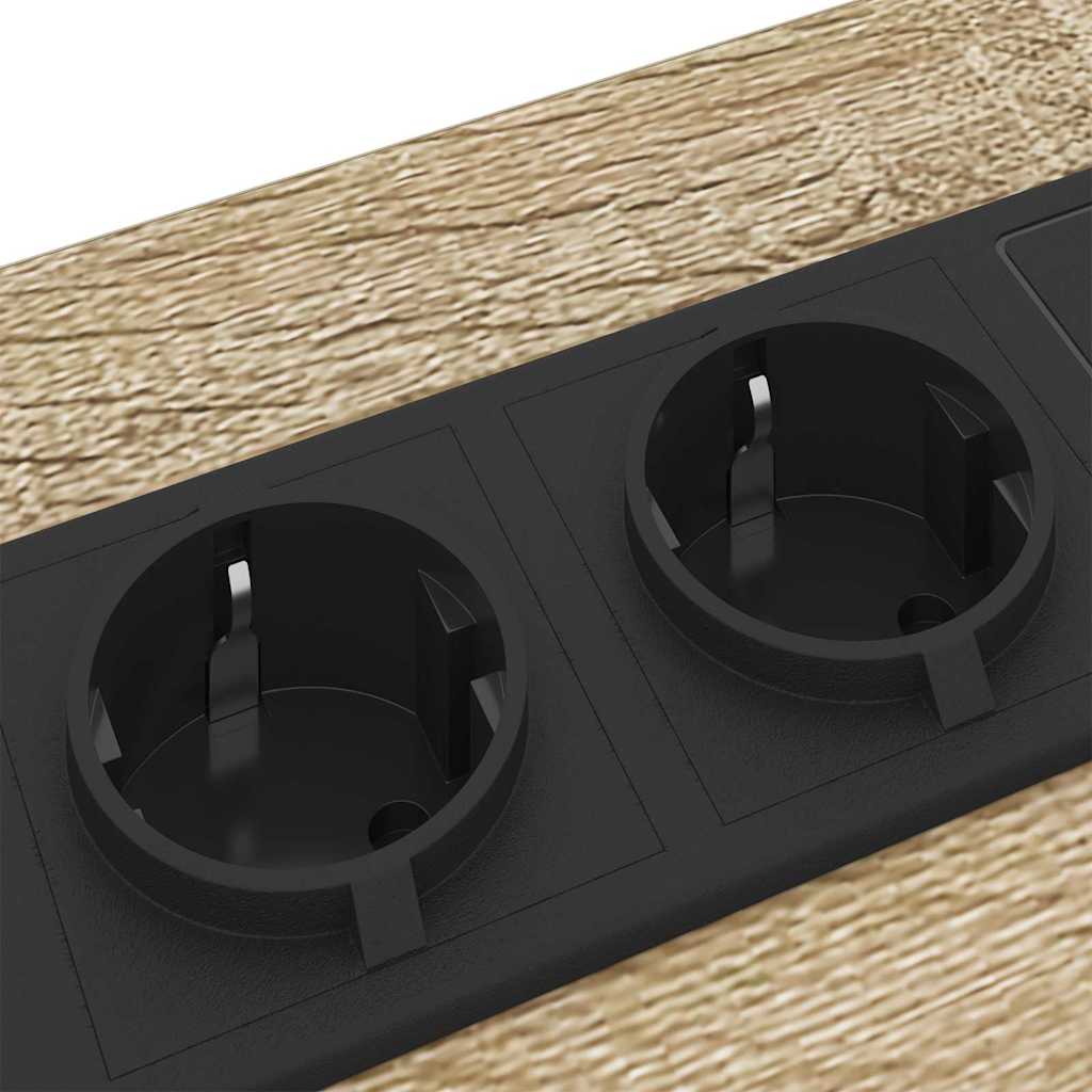 Nachtkastje 2 pcs Sonoma Eiken 30 x 48 x 61 cm Bewerkt hout is nu te koop bij PeponiXL, paradijselijk wonen!