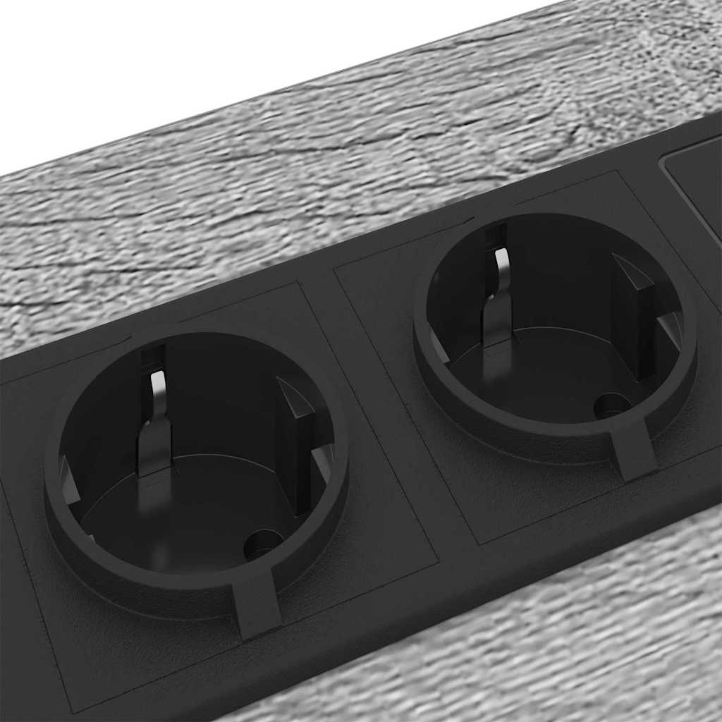 Nachtkastje 2 pcs Grijs Sonoma 30 x 48 x 61 cm Bewerkt hout is nu te koop bij PeponiXL, paradijselijk wonen!