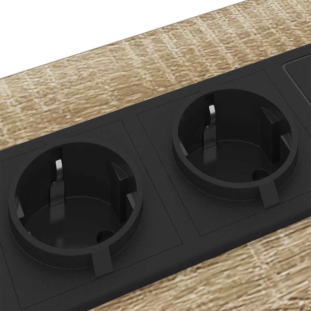 Nachtkastje met lade Sonoma Eiken 42 x 41 x 61 cm Bewerkt hout is nu te koop bij PeponiXL, paradijselijk wonen!