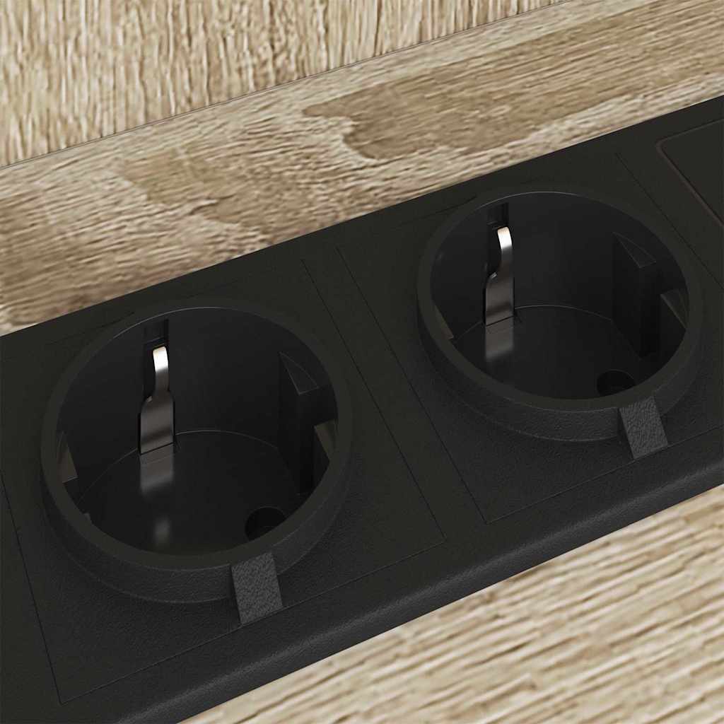 Nachtkastje Sonoma Eiken 55 x 31 x 76 cm Bewerkt hout is nu te koop bij PeponiXL, paradijselijk wonen!
