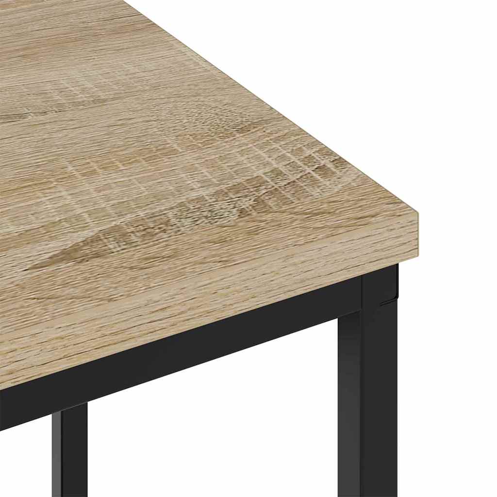 Nachtkastje 2 pcs Sonoma Eiken 38 x 30 x 48 cm Bewerkt hout is nu te koop bij PeponiXL, paradijselijk wonen!