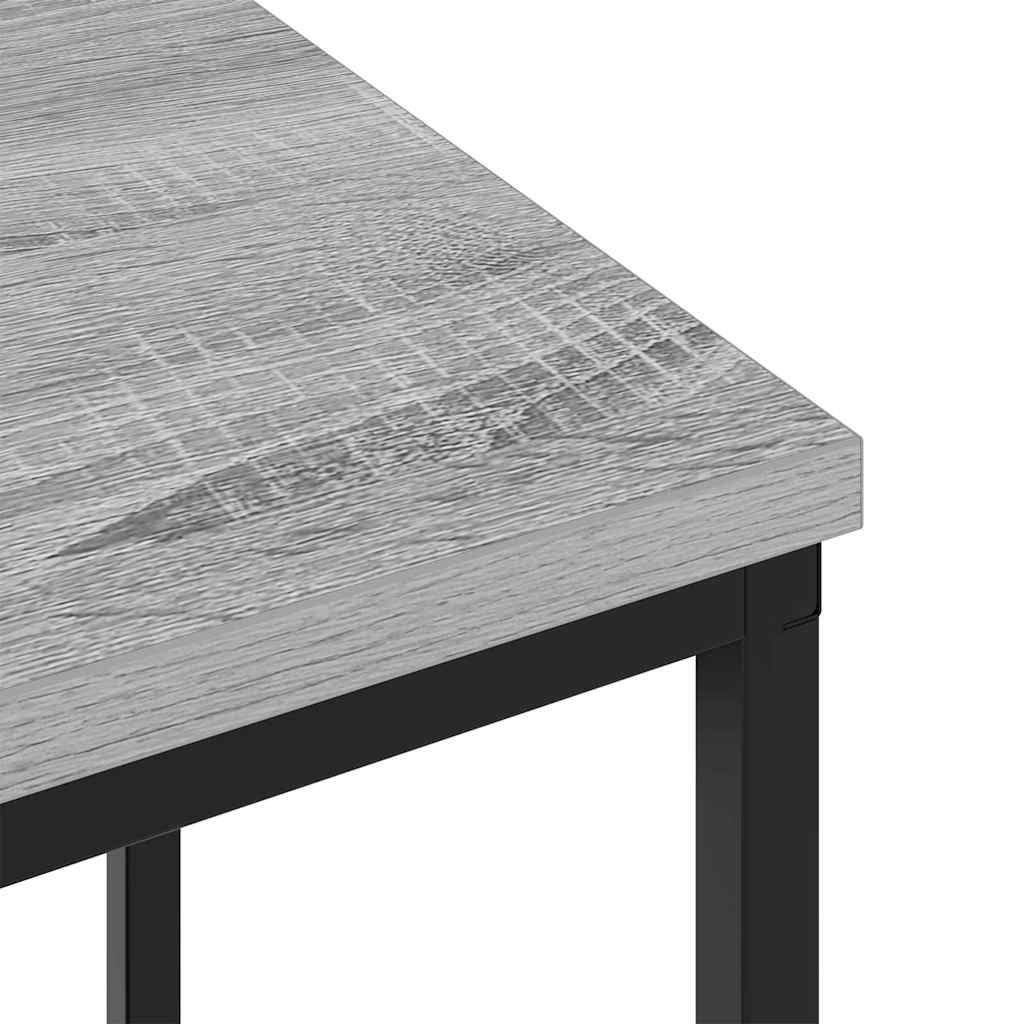 Nachtkastje 2 pcs Grijs Sonoma 38 x 30 x 48 cm Bewerkt hout is nu te koop bij PeponiXL, paradijselijk wonen!