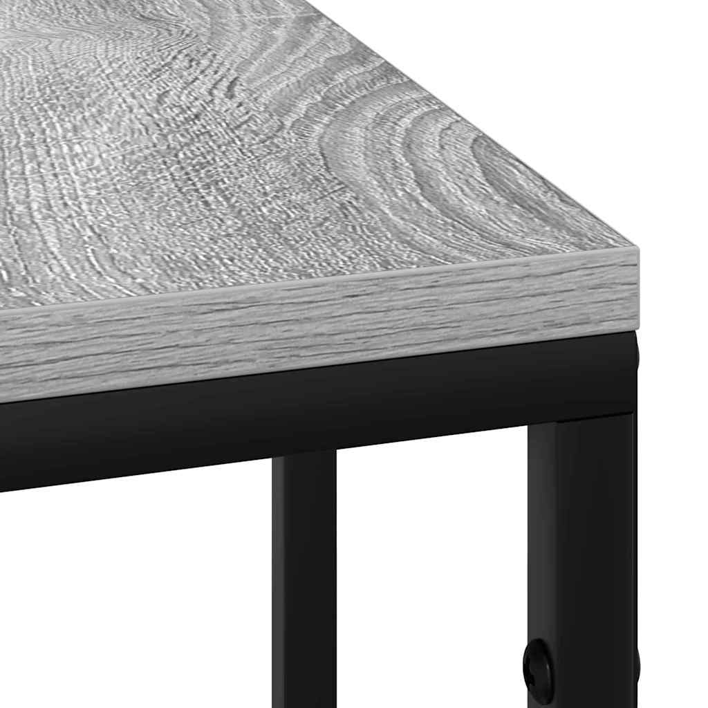 Nachtkastje Grijs sonoma 41.5 x 26 x 60.5 cm Bewerkt hout is nu te koop bij PeponiXL, paradijselijk wonen!