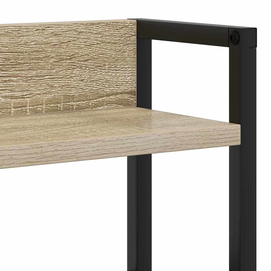 Opslag hoofdbord met opslag Sonoma eiken Bewerkt hout is nu te koop bij PeponiXL, paradijselijk wonen!