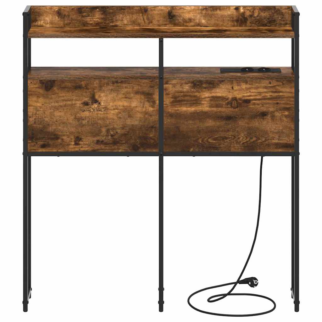 Opslag hoofdbord met opslag Gerookt eiken Bewerkt hout is nu te koop bij PeponiXL, paradijselijk wonen!