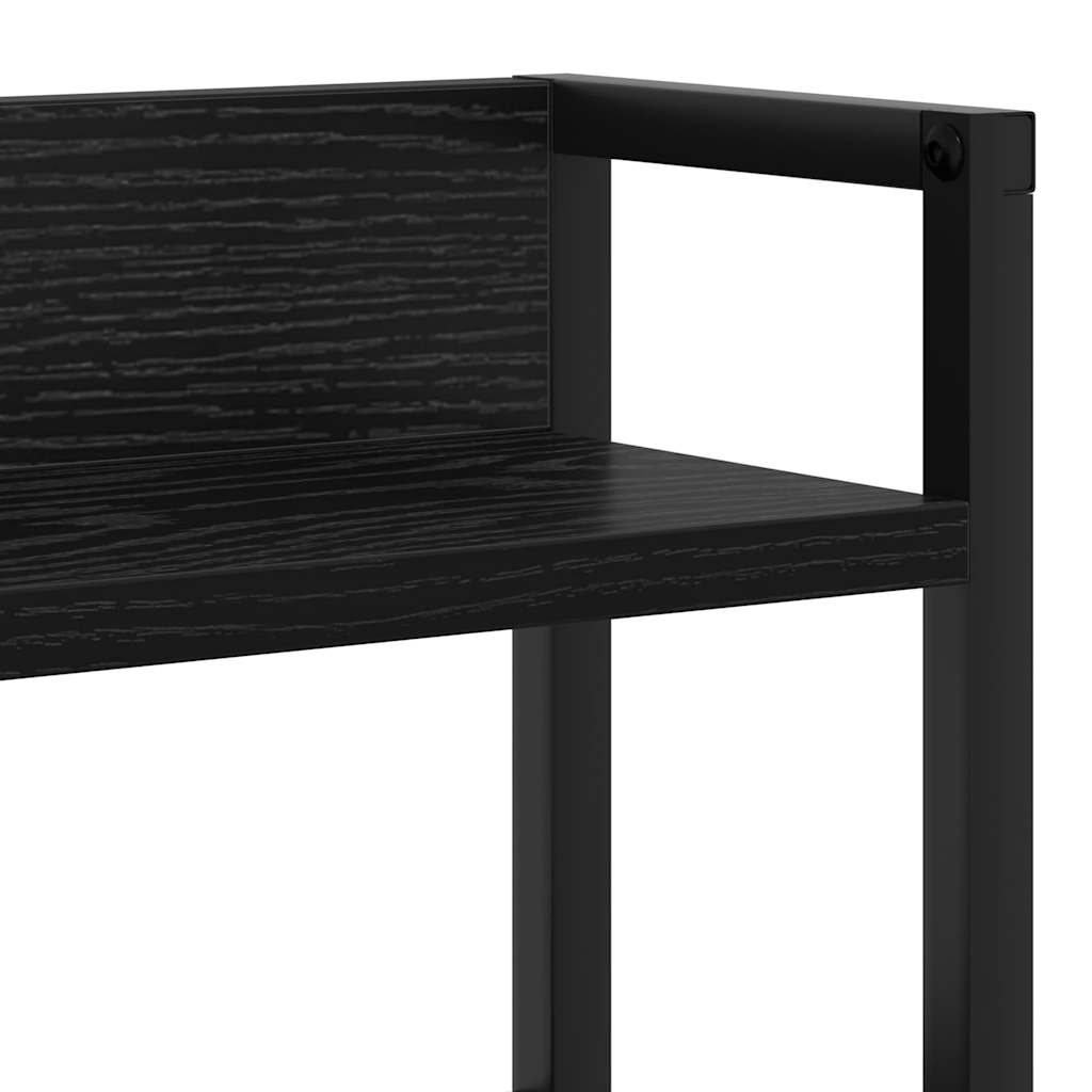 Opslag hoofdbord met opslag Zwart eiken Bewerkt hout is nu te koop bij PeponiXL, paradijselijk wonen!