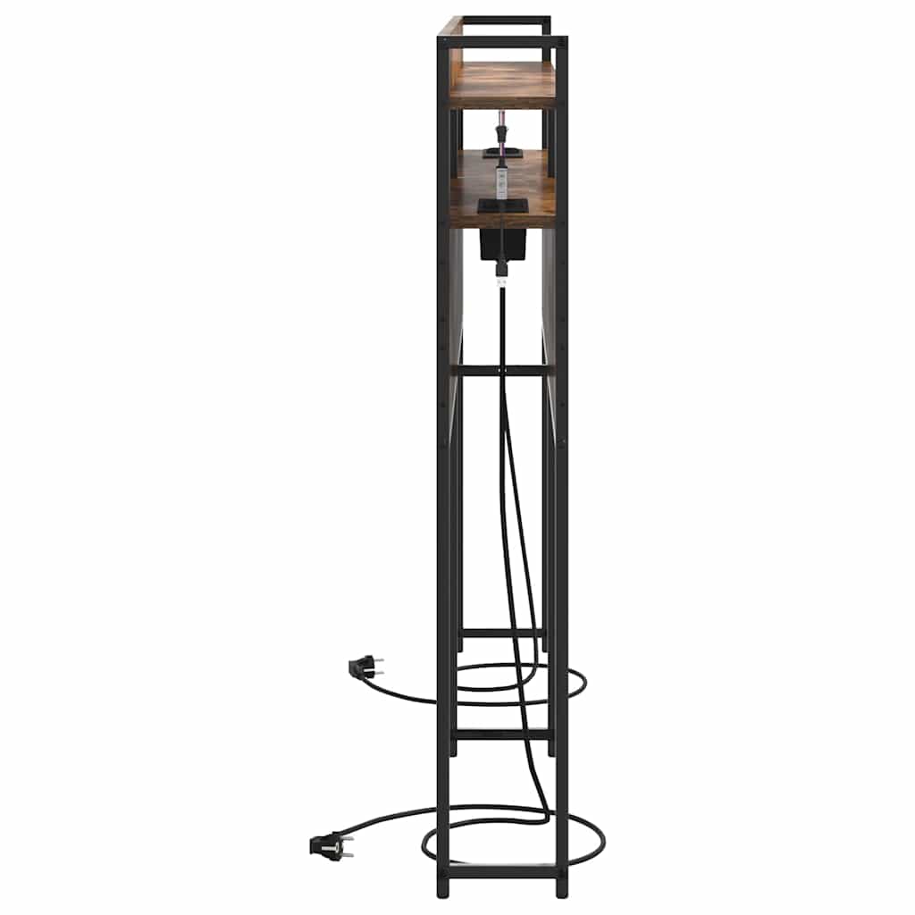 Opslag hoofdbord met opslag Gerookt eiken Bewerkt hout is nu te koop bij PeponiXL, paradijselijk wonen!