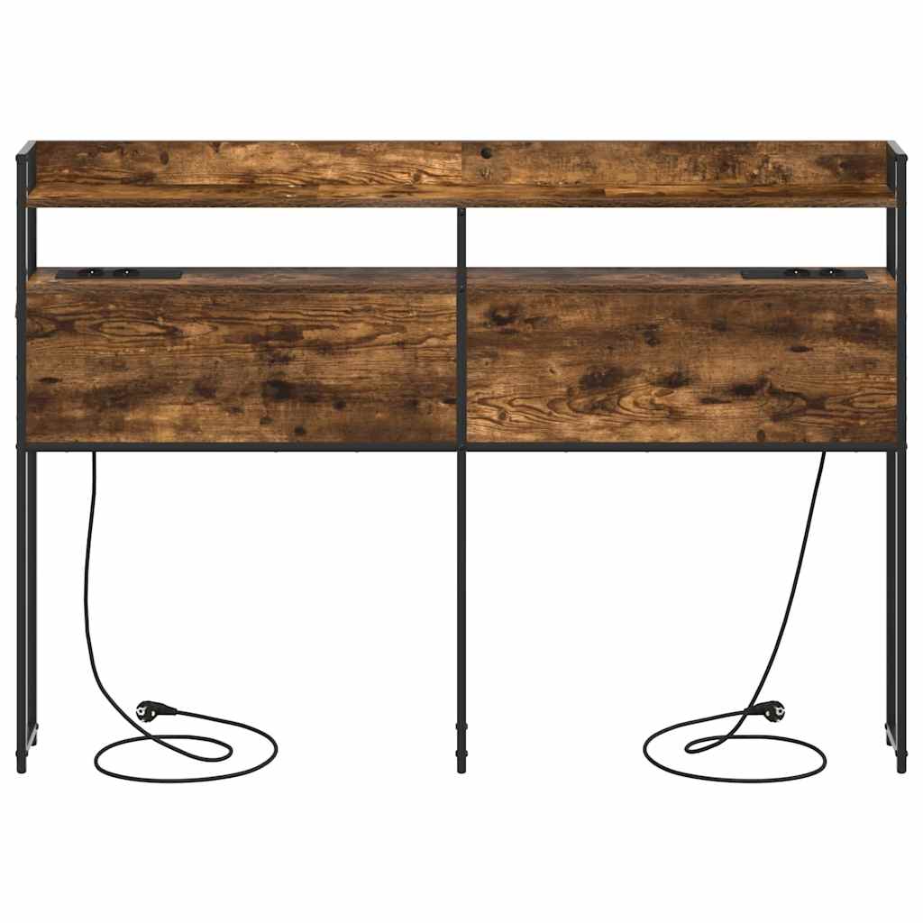 Opslag hoofdbord met opslag Gerookt eiken Bewerkt hout is nu te koop bij PeponiXL, paradijselijk wonen!
