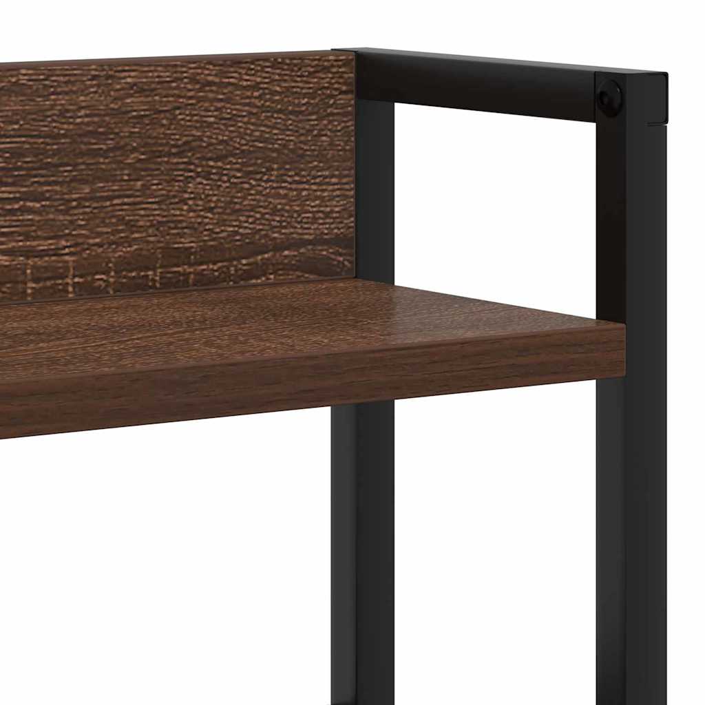 Opslag hoofdbord met opslag bruin eikenkleur Bewerkt hout is nu te koop bij PeponiXL, paradijselijk wonen!