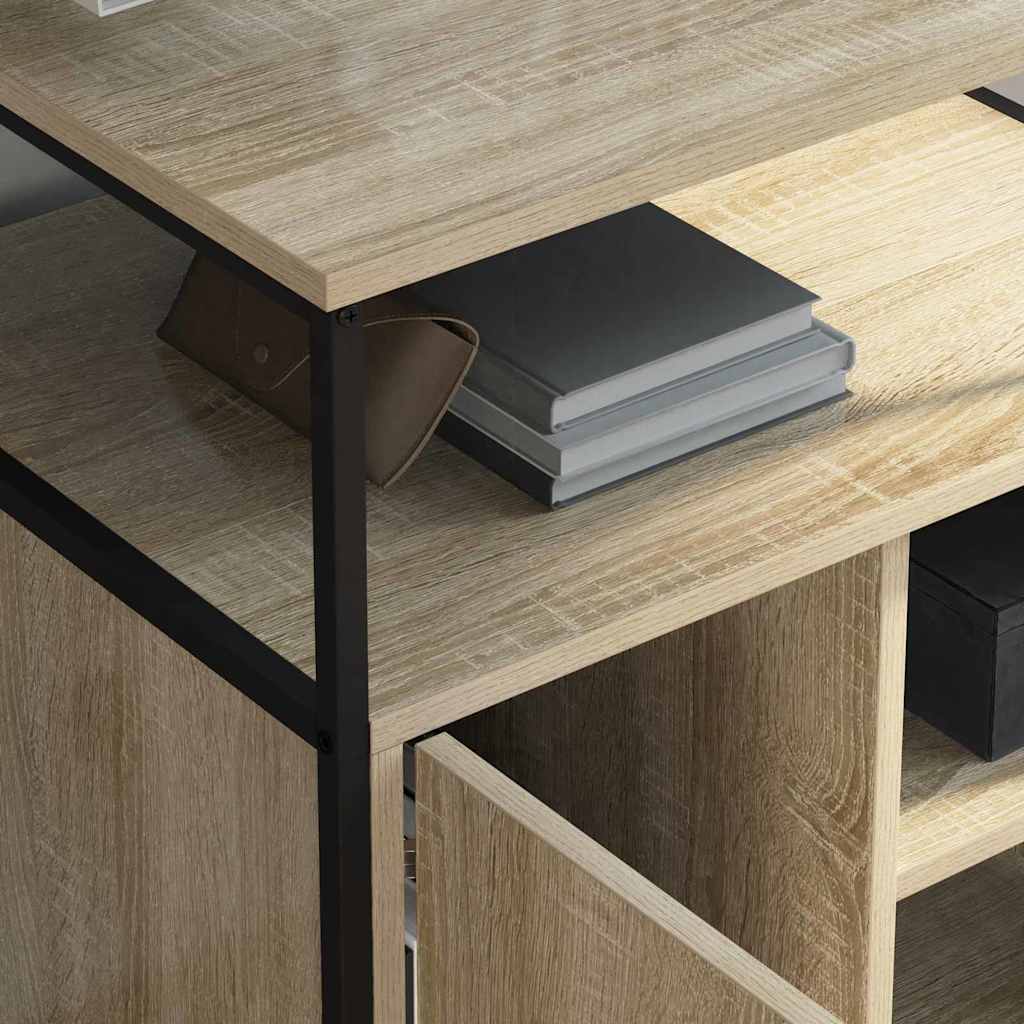 Kast met Oplaadstation met wiel Sonoma Eiken 61 x 46 x 67 cm is nu te koop bij PeponiXL, paradijselijk wonen!