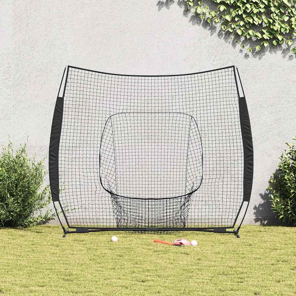 Honkbaloefennet Zwart 250 x 106 x 209 cm Polyester is nu te koop bij PeponiXL, paradijselijk wonen!