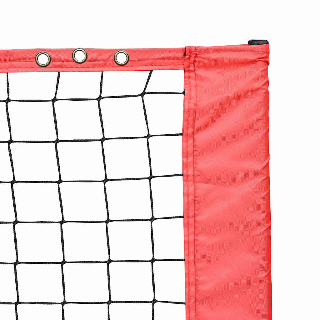 Tennisnet Zwart en Rood 301 x 90,5 x 87 cm Polyester is nu te koop bij PeponiXL, paradijselijk wonen!
