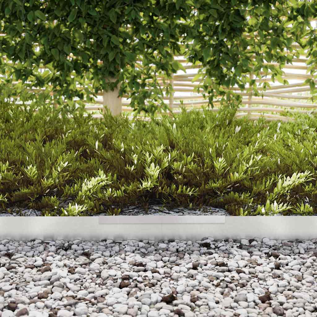 Tuinrand Zilver 450 x 0.05 x 15 cm Roestvrij staal is nu te koop bij PeponiXL, paradijselijk wonen!