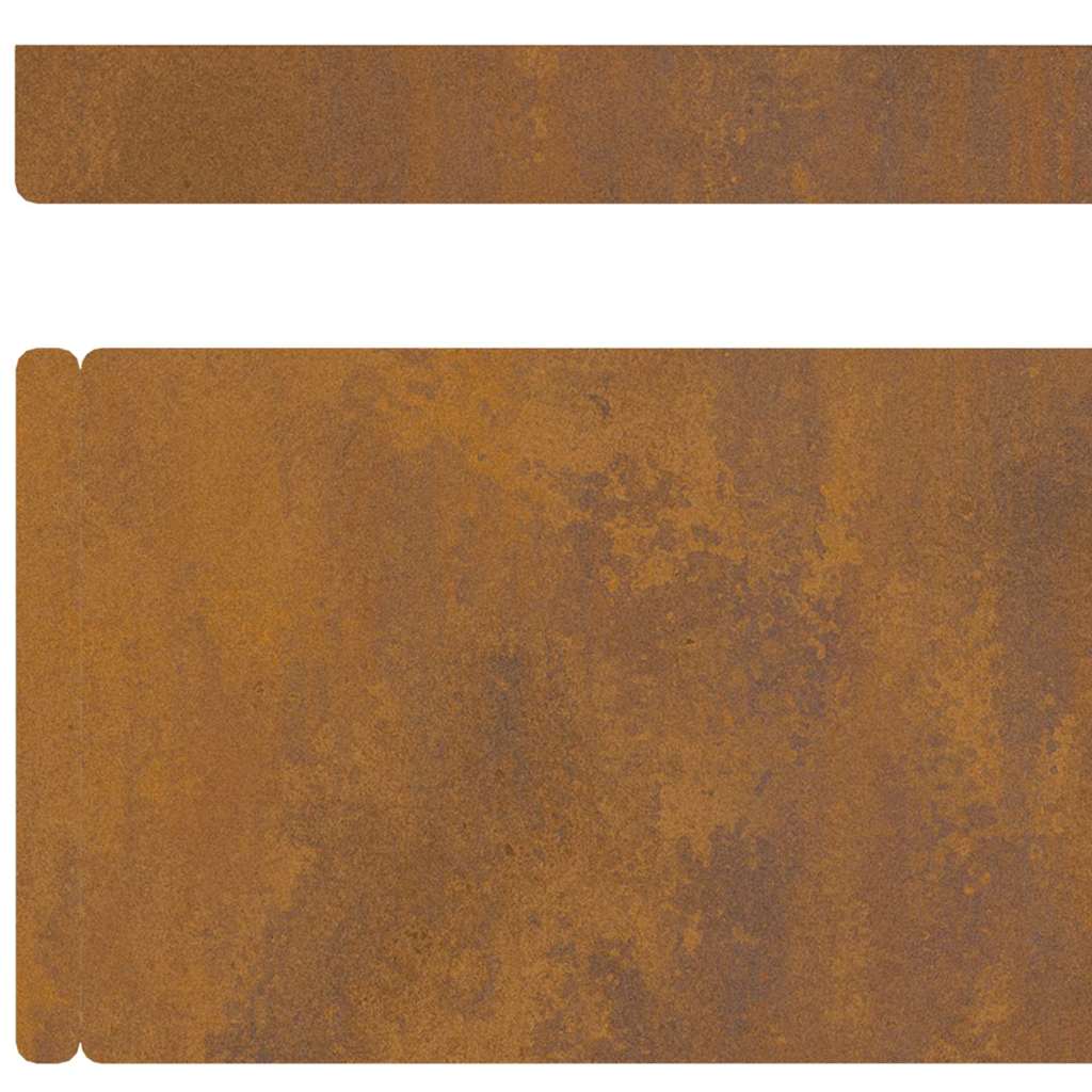 Tuinrand Roestig 450 x 0.05 x 15 cm Cortenstaal is nu te koop bij PeponiXL, paradijselijk wonen!