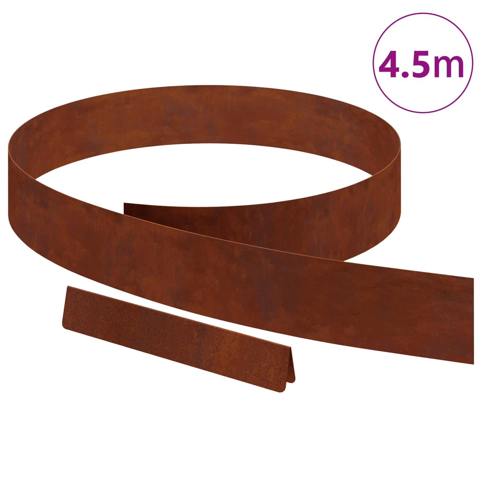 Tuinrand Roestig 450 x 0,05 x 10 cm Cortenstaal is nu te koop bij PeponiXL, paradijselijk wonen!