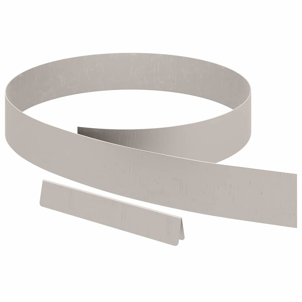 Tuinrand 4 pcs Roestig 450 x 0,05 x 10 cm Cortenstaal
