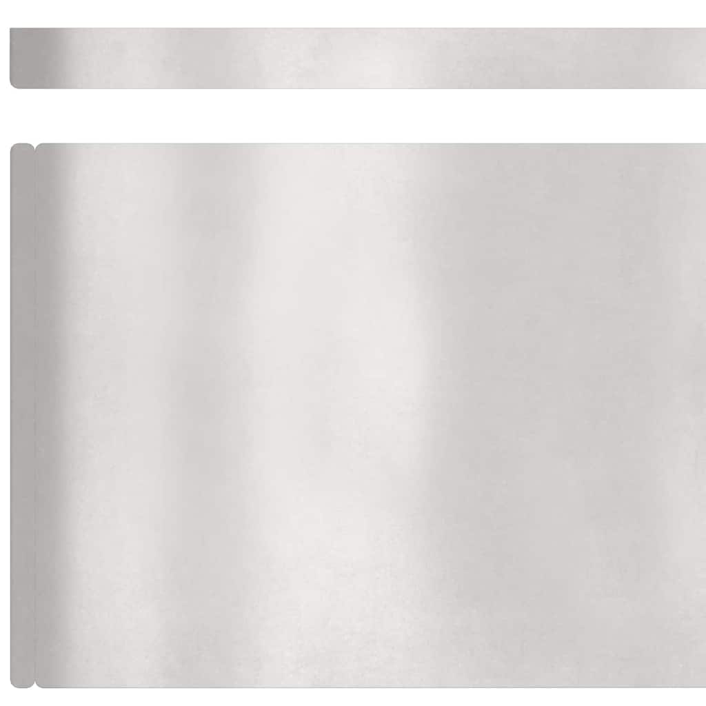 Tuinrand 4 pcs Zilver 450 x 0,05 x 20 cm Roestvrij staal is nu te koop bij PeponiXL, paradijselijk wonen!
